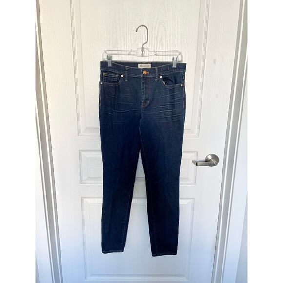 Madewell High Riser Skinny Jeans Davis Wash Size 29 - Picture 2 of 5